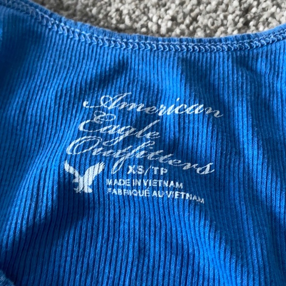 Blue tank top from American Eagle - Picture 3 of 3